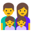 :man-woman-girl-girl: ๐จโ๐ฉโ๐งโ๐ง